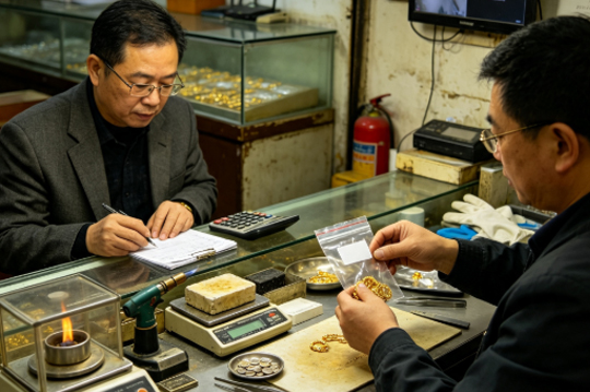 湖州市黄金回收案例